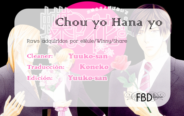 Chou yo Hana yo-Volume 1 Chapter 4